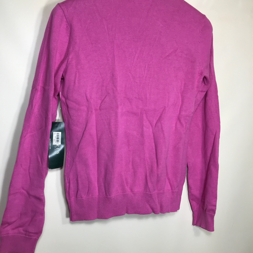 Ralph Lauren Womens Long Sleeve Pink Cotton Shirt Size Small - Picture 6 of 6